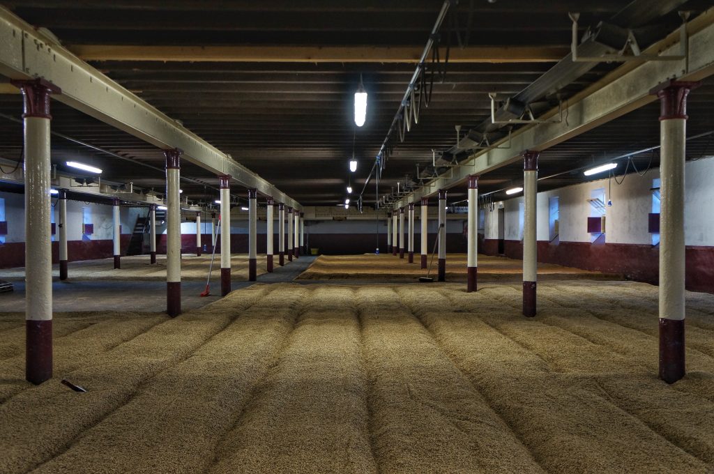 Balvenie maltings floor