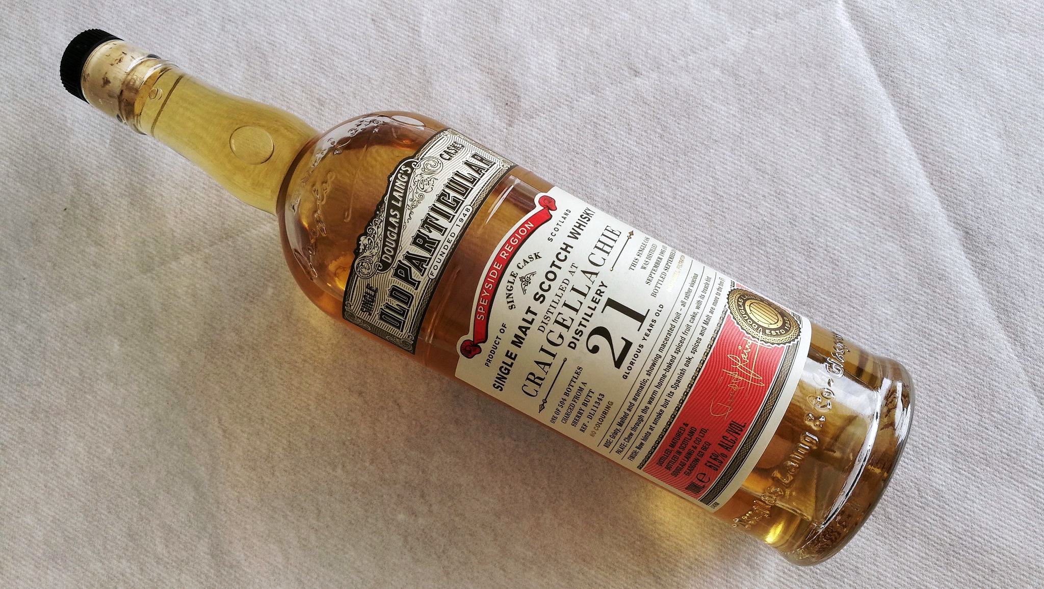 Tasting notes: Ben Bracken 40 year old - Whiskylifestyle