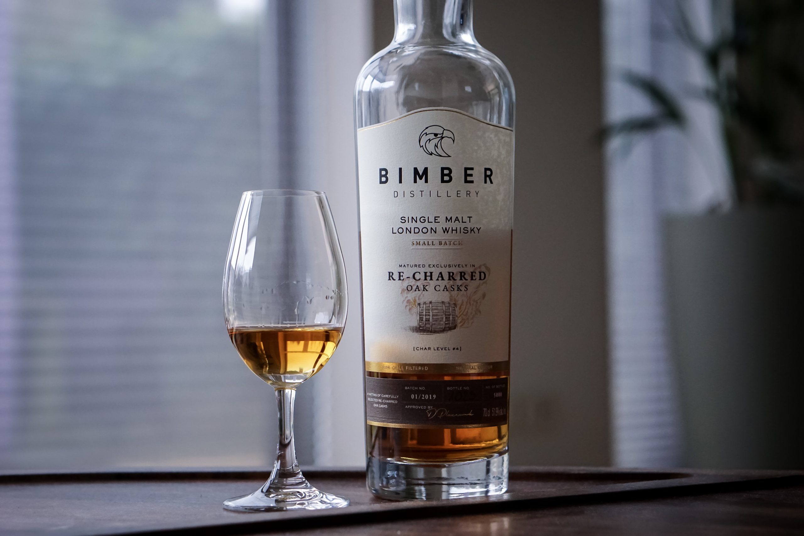 Bimber re-charred oak